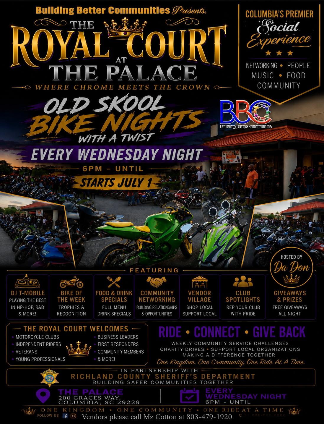 🏍️👑 Old Skool Bike Nights with a Twist! 👑🏍️