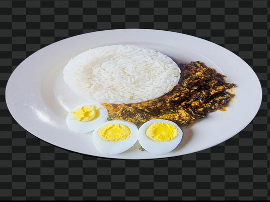 Egusi Stew (with rice)