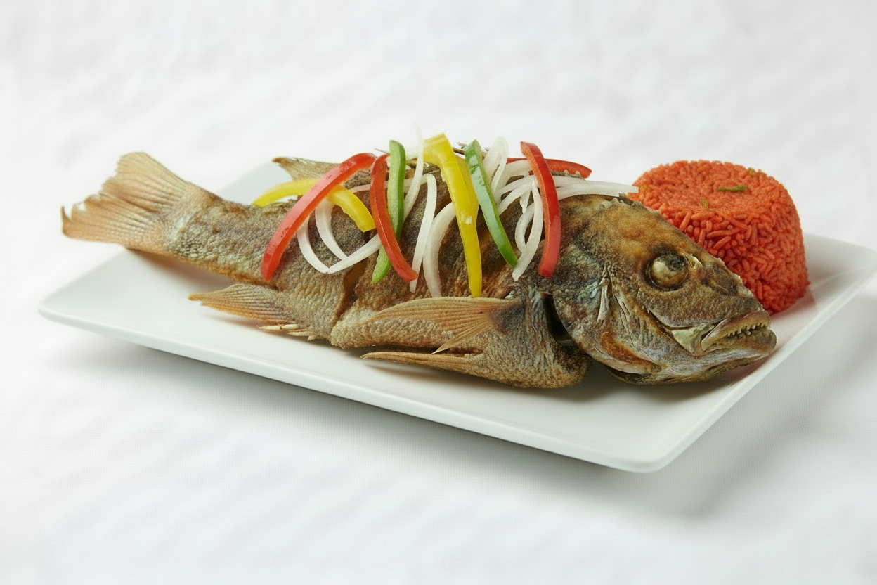 Red Snapper + choice of Side